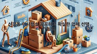 신길동 이사청소: 꼼꼼하고 확실한 업체 선택 가이드